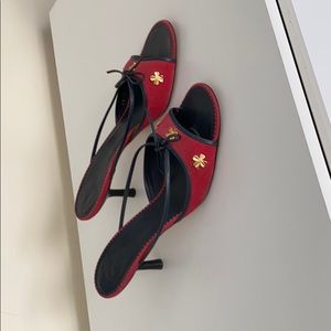 Chanel four leaf clover shoes